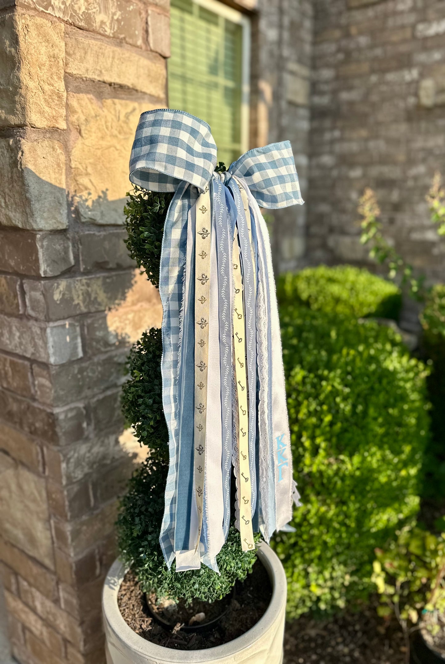 KAPPA GINGHAM BOWBIN