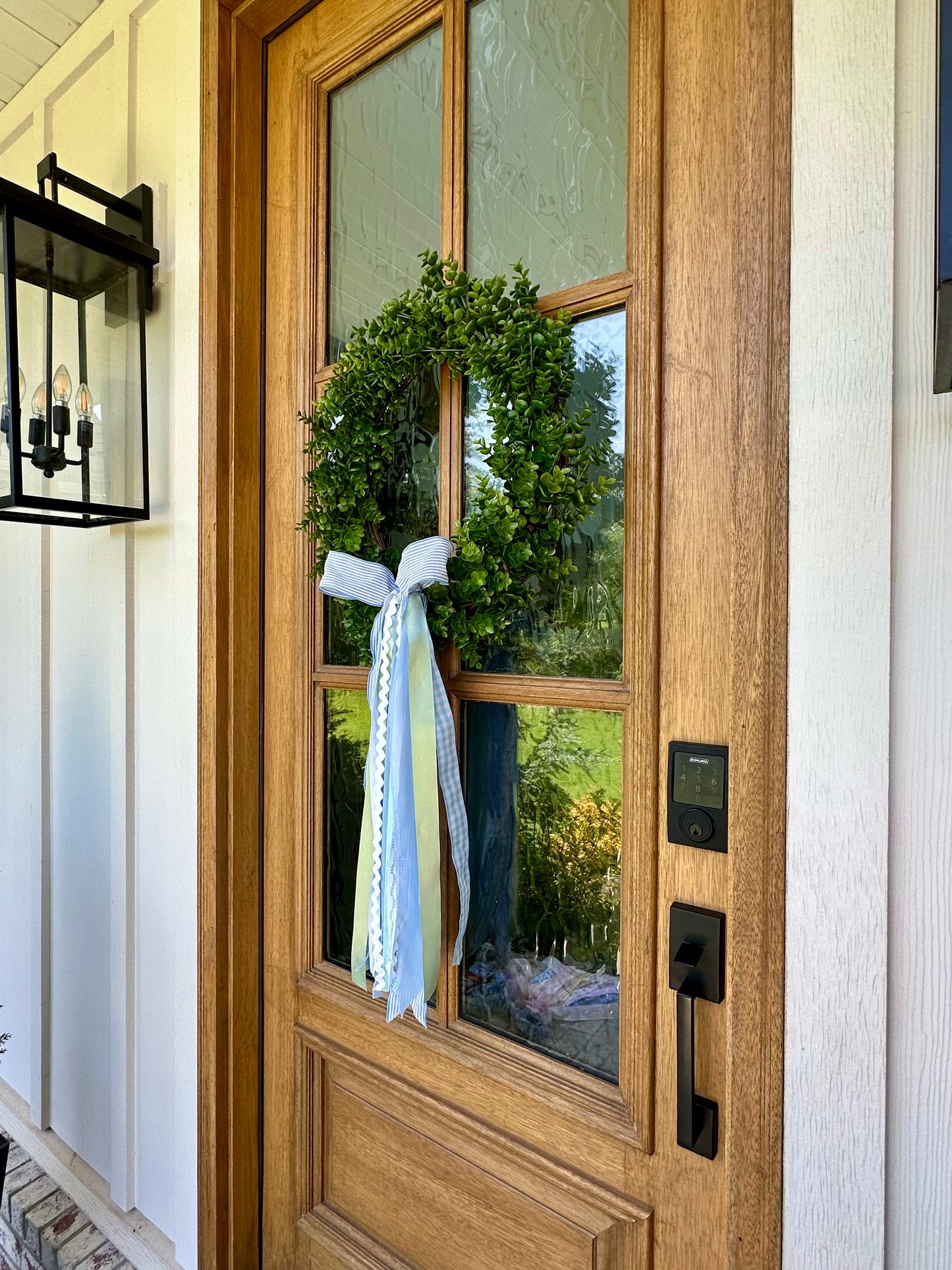 ELIZABETH LAKE BLUE WREATH