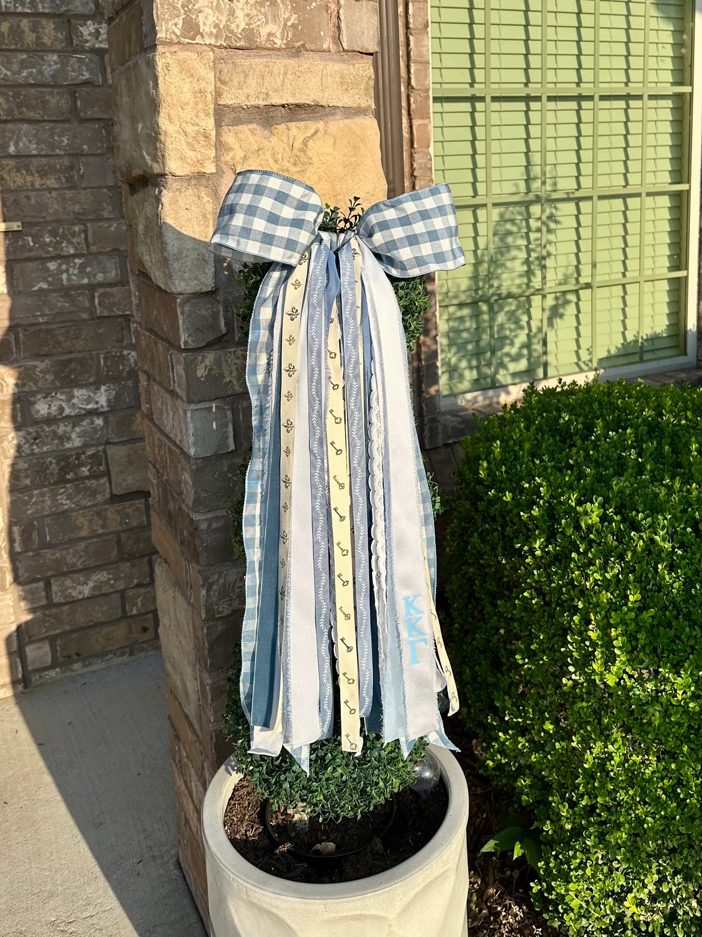 KAPPA GINGHAM BOWBIN