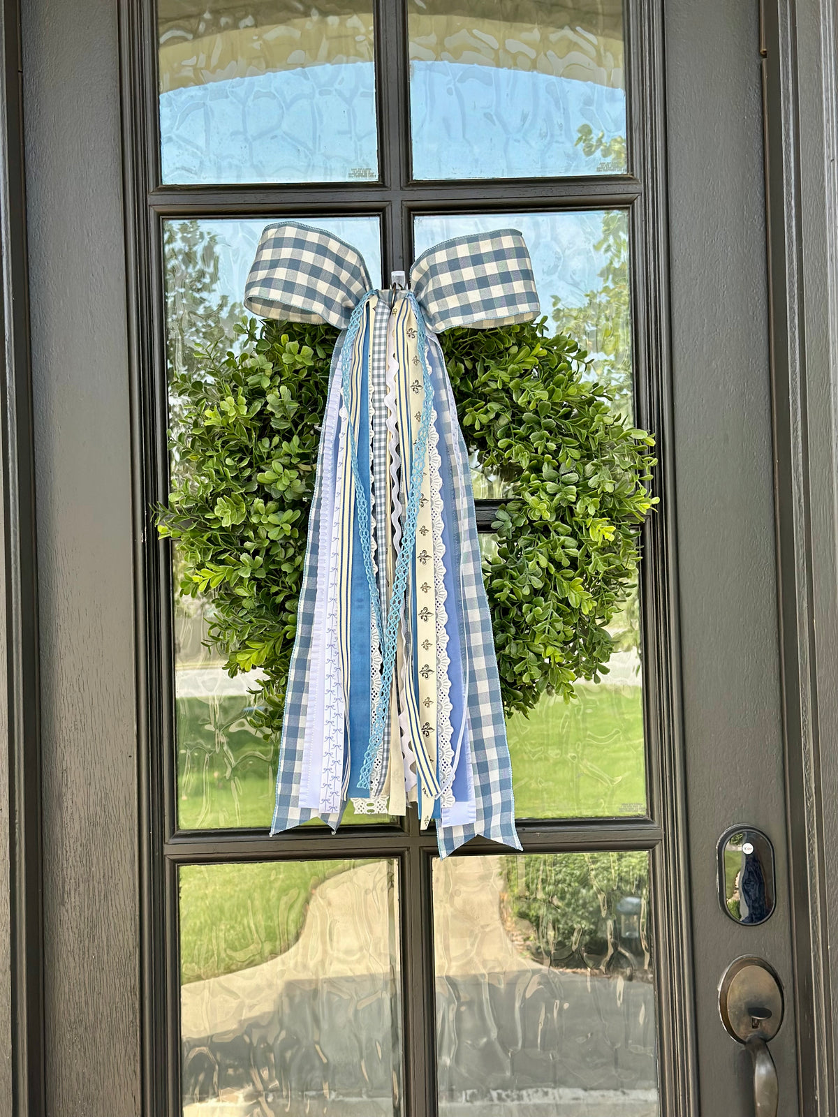 KAPPA GINGHAM WREATH