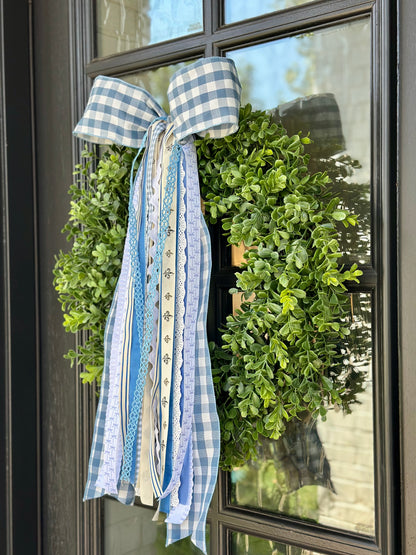 KAPPA GINGHAM WREATH