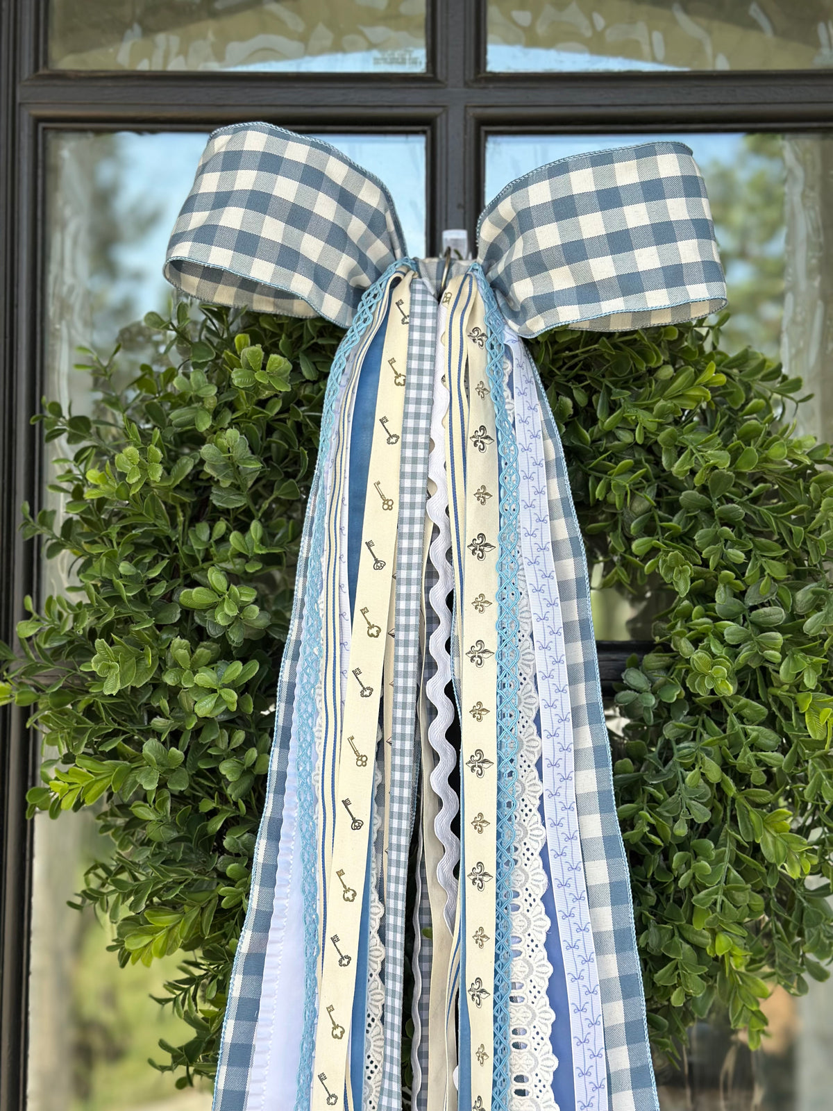 KAPPA GINGHAM WREATH