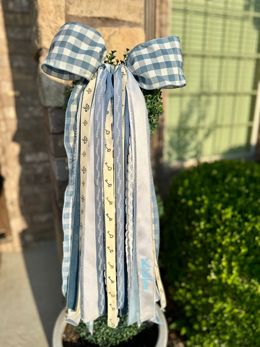 KAPPA GINGHAM BOWBIN