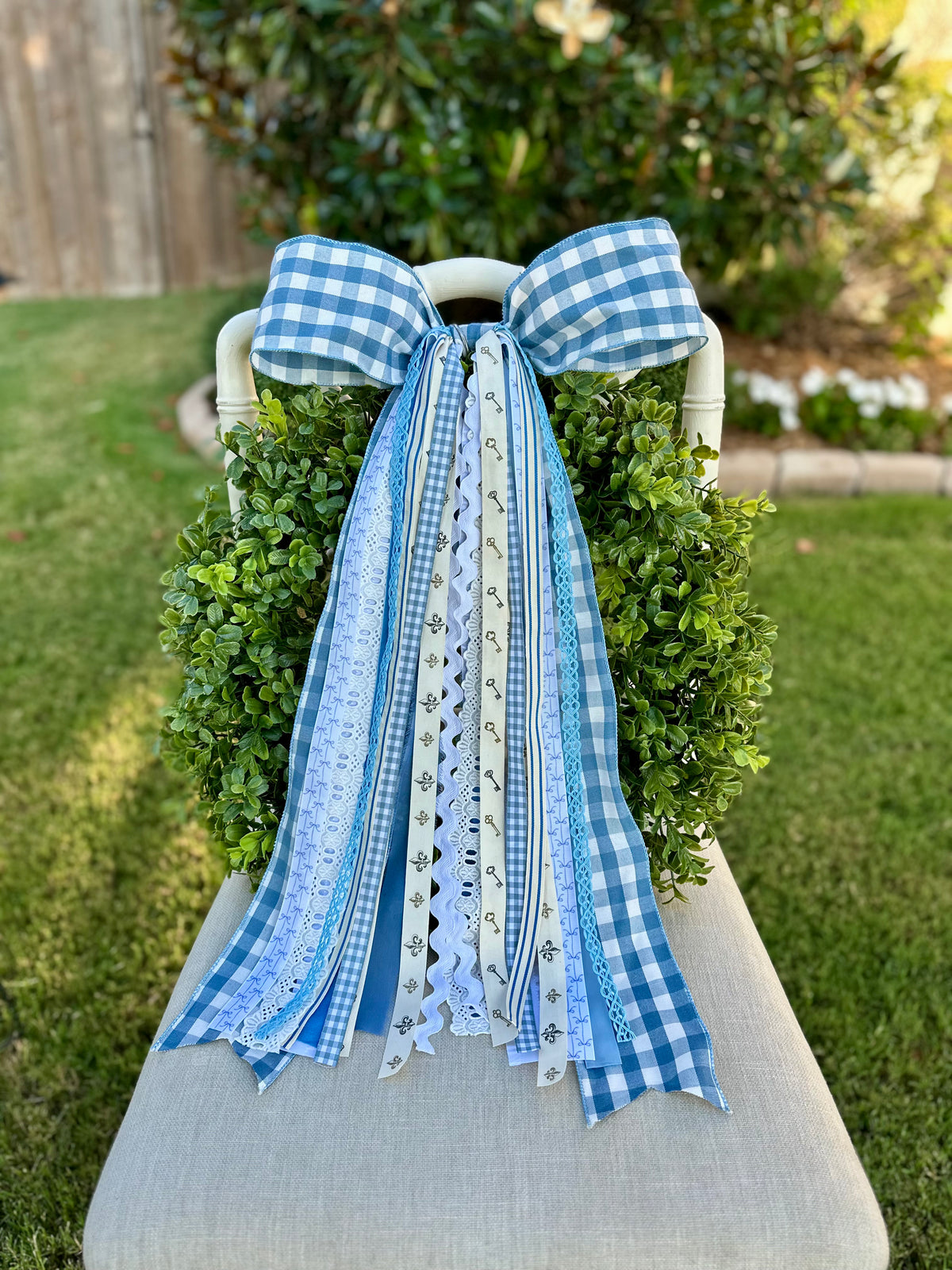 KAPPA GINGHAM WREATH