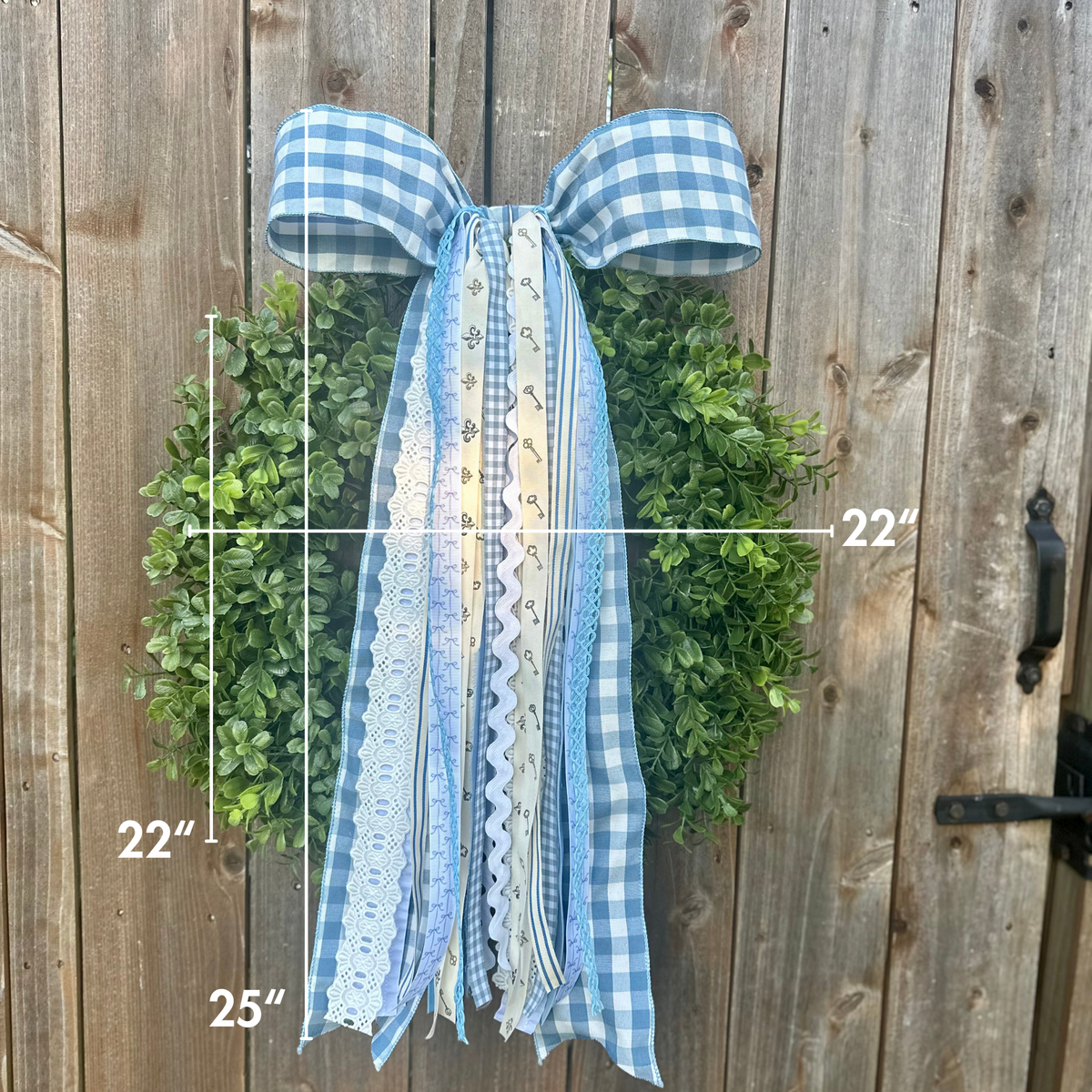 KAPPA GINGHAM WREATH