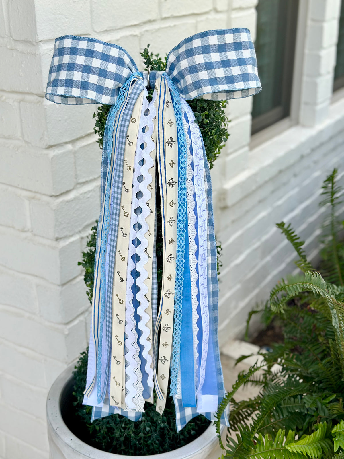 KAPPA GINGHAM WREATH