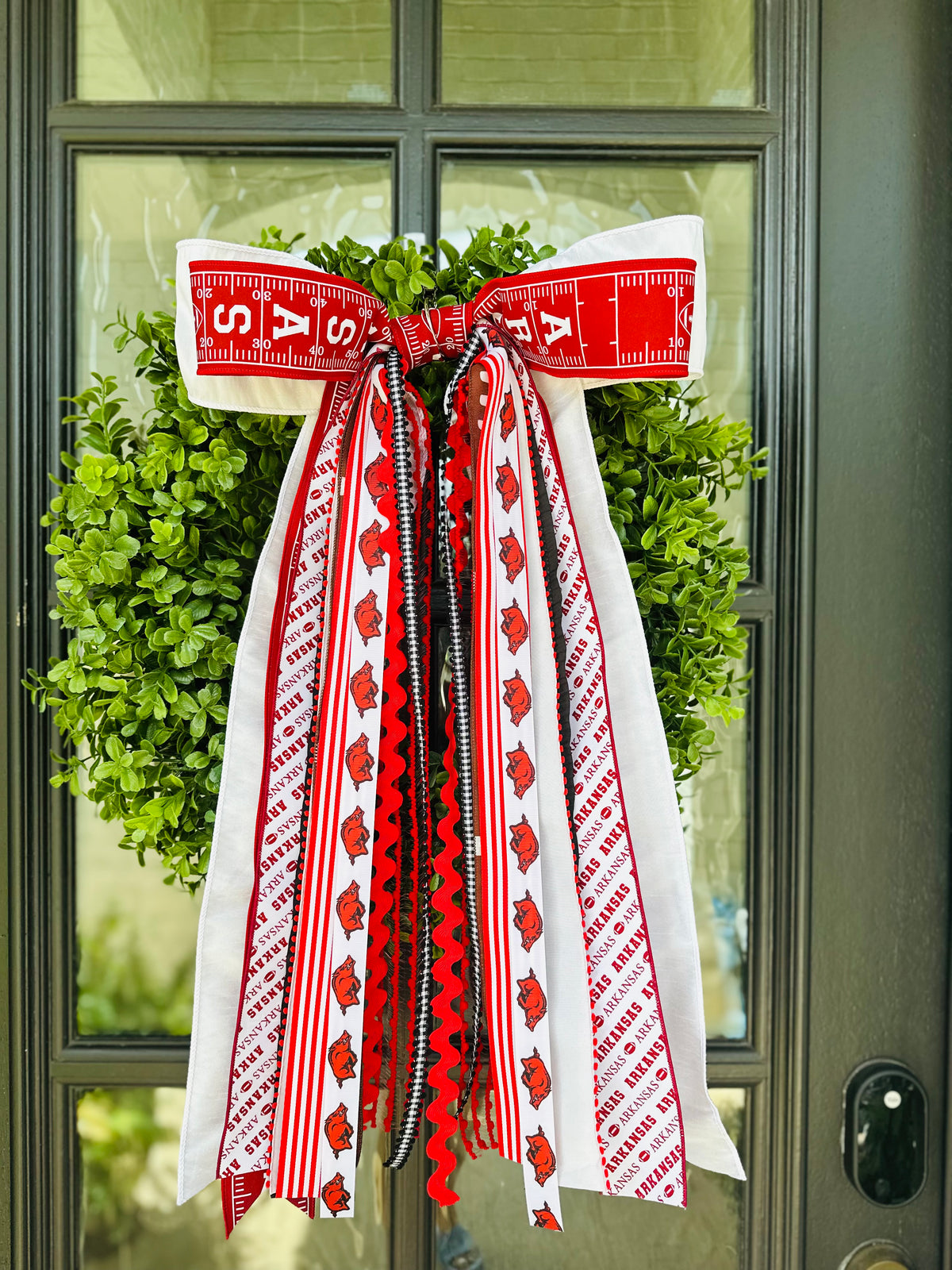 ARKANSAS RAZORBACK FOOTBALL BOWBIN