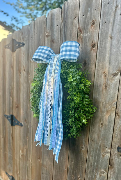 KAPPA GINGHAM WREATH