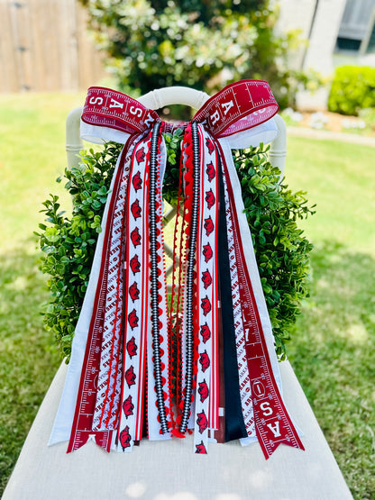 ARKANSAS RAZORBACK FOOTBALL BOWBIN