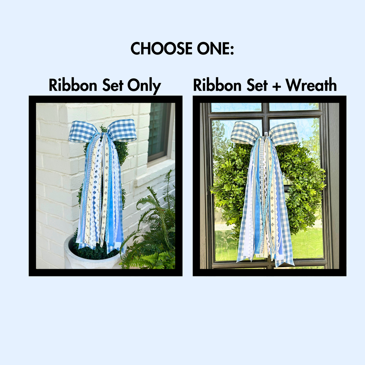 KAPPA GINGHAM WREATH