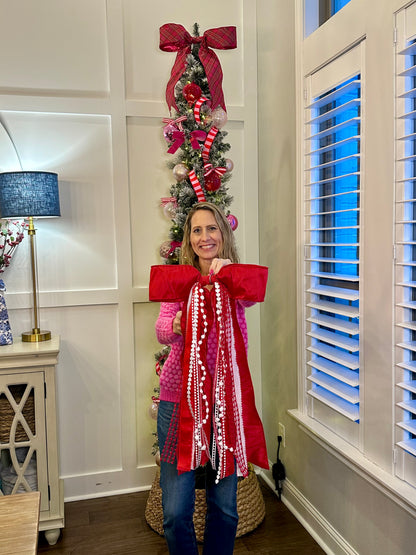 CLASSIC VALENTINE RED BOWBIN