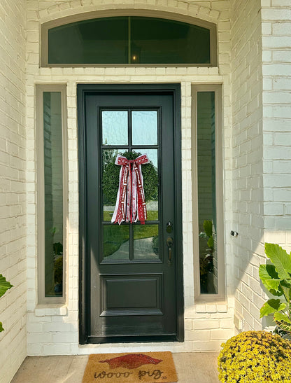 ARKANSAS RAZORBACK FOOTBALL WREATH