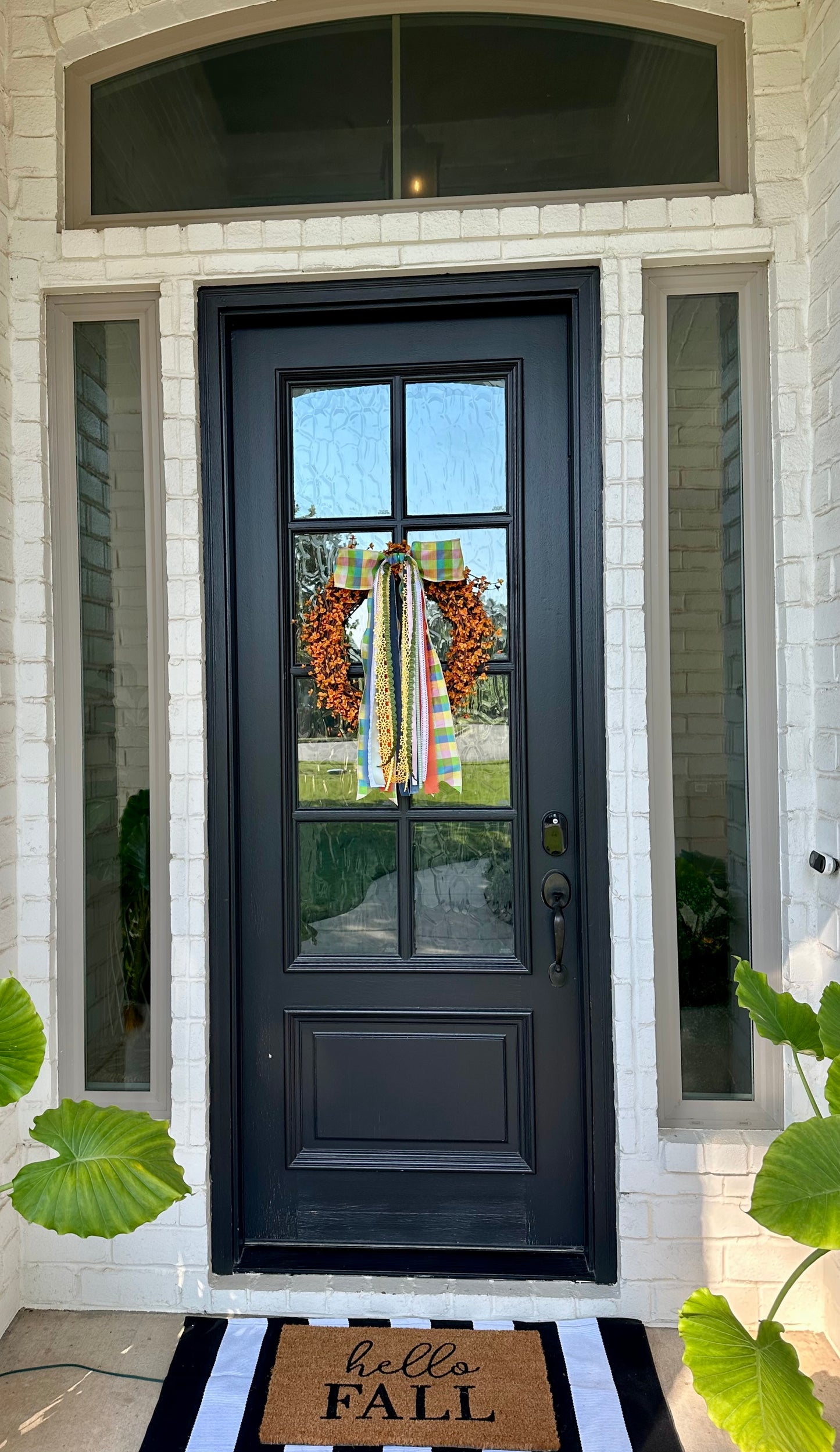 PUMPKIN PATCH PLAID WREATH