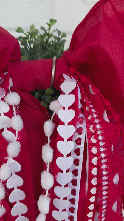 CLASSIC VALENTINE RED BOWBIN