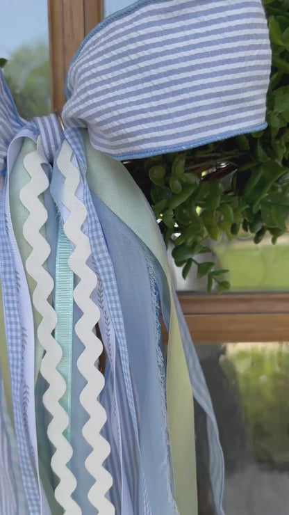ELIZABETH LAKE BLUE WREATH