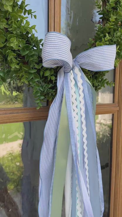 ELIZABETH LAKE BLUE WREATH