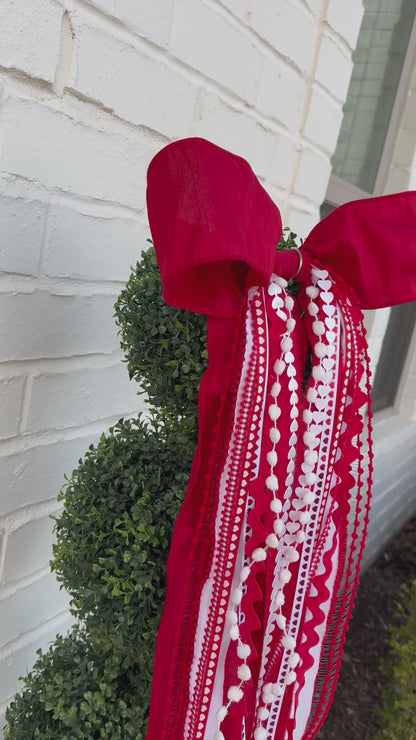 CLASSIC VALENTINE RED BOWBIN