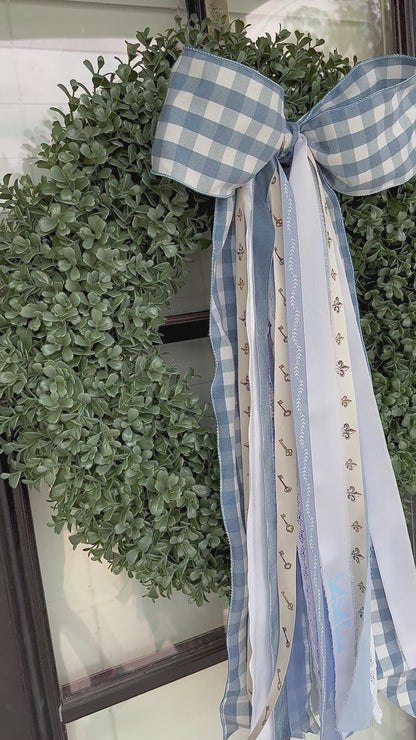 KAPPA GINGHAM WREATH