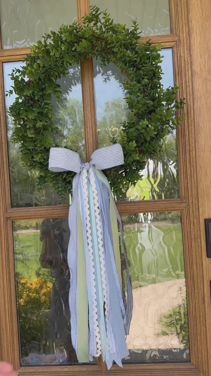 ELIZABETH LAKE BLUE WREATH